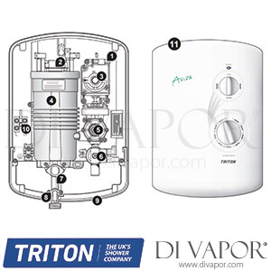 Triton Aviva Electric Shower Shower Spare Parts - TR DV 592