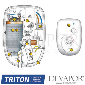 Triton Biscay II Shower Spare Parts - TR DV 593