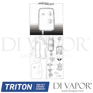 Triton Biarritz II Electric Shower Spare Parts - TR DV 594