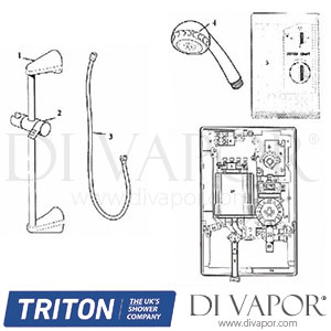 Triton Hawaii Shower Spare Parts - TR DV 610