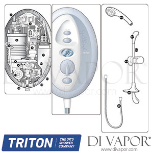 Triton Spellbind Shower Spare Parts - TR DV 638