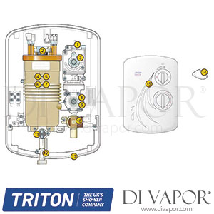 Triton Seville Shower Spare Parts - TR DV 640