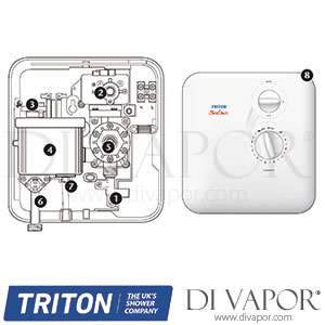 Triton Salsa Electric Shower Pre-2010 Spare Parts - TR DV 641 GEN1