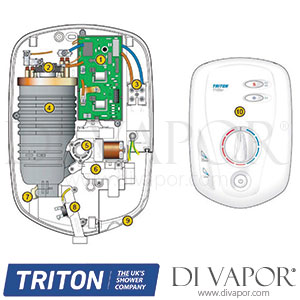 Triton T100em Care Electric Shower Spare Parts - TR DV 642