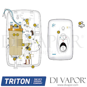 Triton Topaz T80i Shower Spare Parts - TR DV 655