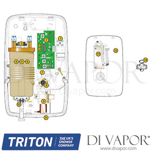 Triton Topaz T100i Shower Spare Parts - TR DV 657