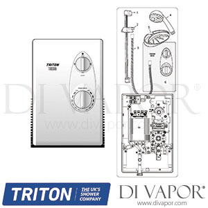 Triton TX8500i Shower Spare Parts - TR DV 658