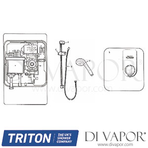 Triton W7000 Shower Spare Parts - TR DV 668