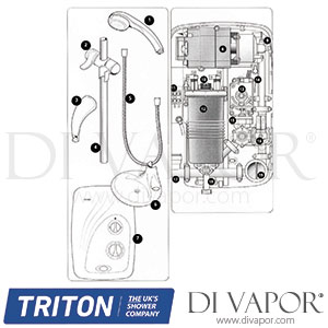 Triton T900PI Spare Parts - TR DV 688