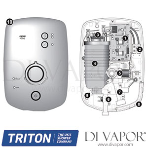 Triton Kito Electric Shower Spare Parts - TR DV 735