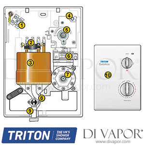 Triton Dominica Shower Spare Parts - TR DV 739