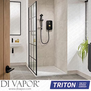 Triton Amala Matt Black Electric Shower with Brushed Copper Details - TRABC85 Spare Parts