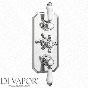 Trafalgar Traditional Triple Concealed Thermostatic Shower Valve with Diverter - TRAF3SV Spare Parts