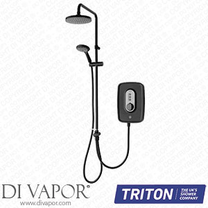 Triton Danzi Duelec Matt Black Electric Shower 9.5Kw - TRDB95 Spare Parts