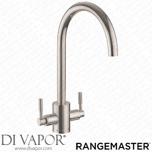 Rangemaster Aquatrend Dual Lever Kitchen Mixer Tap - Brushed Finish - TRE1BF/ Spare Parts