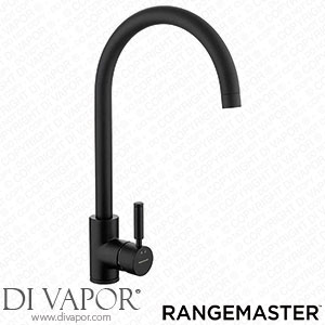 Rangemaster Aquatrend Single Lever Kitchen Mixer Tap - Matt Black - TRE1SLMB/ Spare Parts