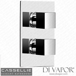 Cassellie TSCV01 Istria Twin Square Concealed Thermostatic Valve Spare Parts