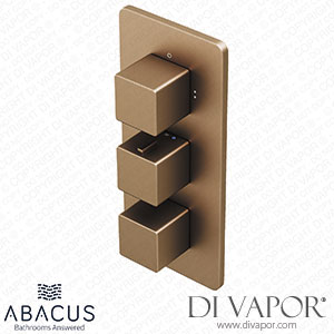 Abacus EZ Box 3.0 Finish Set 3 Outlet Brushed Bronze Square Handles TSEZ-23-2873 Spare Parts