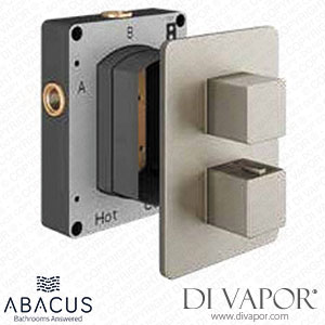 Abacus TSEZ-92-0773 Plan Three Outlet Square Thermostatic Shower Valve Spare Parts