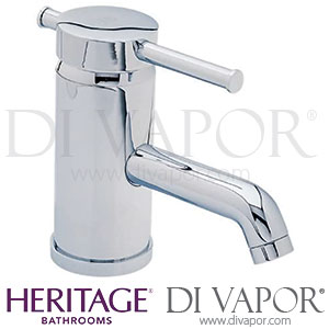 Heritage Fairport 1 Tap Hole Basin Mixer Bathroom Tap Spares