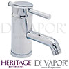 Heritage Fairport 1 Tap Hole Basin Mixer Bathroom Tap Spares