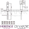 Heritage Fairport Mono Bath Filler Dimensions