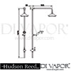 Hudson Reed Traditional Shower Valve Rigid Riser Dimension