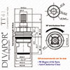 CDA TT41 Cold Cartridge Compatible Spare