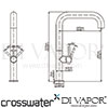 Crosswater TU715DS Diagram