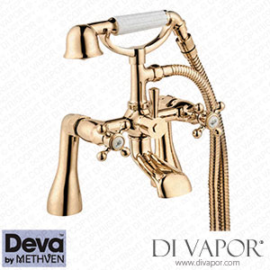 Deva TUD03/501 Tudor Pillar Mounted Bath Shower Mixer - Gold Spare Parts