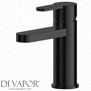 Toreno Round Black Mono Basin Mixer with Push Button Waste - TUR504R Spare Parts