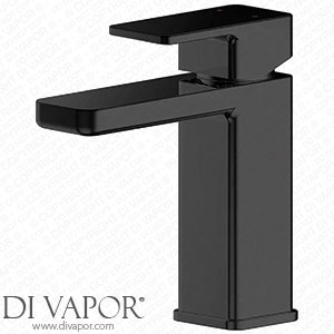 Toreno Square Black Mono Basin Mixer with Push Button Waste - TUR504S Spare Parts