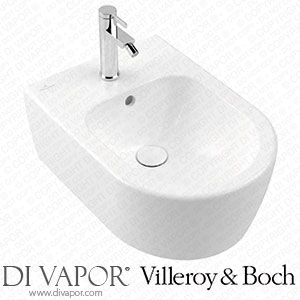 Villeroy & Boch TVB106201150K5 Dawn Single-Lever Bidet Mixer 38 X 126 X 166 Mm Matt Black Spare Parts