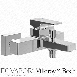 Villeroy & Boch TVT12500100061 Architectura Square Single-Lever Bath?& Shower?Mixer 200 X 198 X 106 Mm Chrome Spare Parts