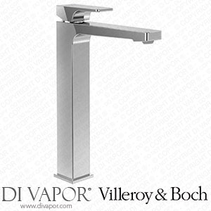 Villeroy & Boch TVW12500200061 Architectura Square Tall Single-Lever Basin Mixer 50 X 211 X 306 Mm Chrome Spare Parts