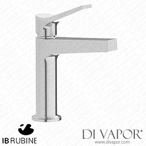 IB Rubinetti TW200SS Twitter Monohole Washbasin Mixer Complete with Drain Spare Parts