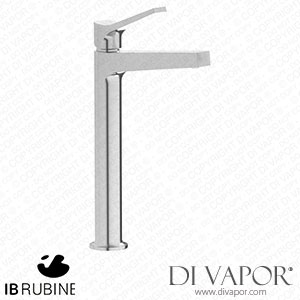 IB Rubinetti TW202SS Twitter Tall Monohole Washbasin Mixer Complete with Drain Spare Parts