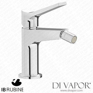 IB Rubinetti TW220CC Twitter Monohole Bidet Mixer Complete with Drain Spare Parts