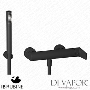 IB Rubinetti TW350NP Twitter Wall Mounted Shower Mixer with Shower Kit Spare Parts