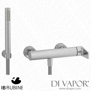 IB Rubinetti TW350SS Twitter Wall Mounted Shower Mixer with Shower Kit Spare Parts