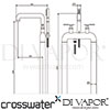 Crosswater UB422DC Diagram