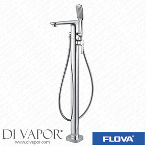 Flova URFMBSM Urban Floor Standing Bath and Shower Mixer with Shower Set Spare Parts