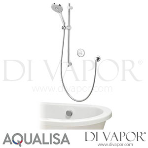 Aqualisa UTQ.A2.BV.DVBTX.20 Unity Q Smart Digital Shower Concealed w/ Adjustable Head and Bath Fill (Gravity Fed) Spare Parts