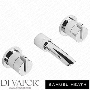 Samuel Heath V117-CP 3 Hole Wall Mounted Basin Filler 140Mm Spout Length Spare Parts