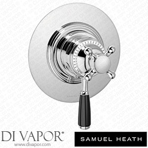 Samuel Heath V261-TGBC-CP Dual Control Valve Trim Set for V161-Is Thermostatic Valve Spare Parts