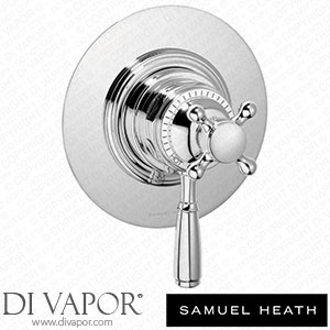 Samuel Heath V261-TM-CP Dual Control Valve Trim Set for V161-Is Thermostatic Valve Spare Parts