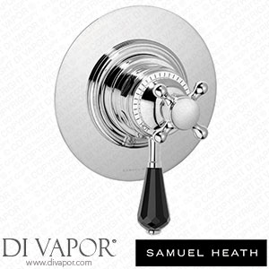 Samuel Heath V261-TSB-CP Dual Control Valve Trim Set for V161-Is Thermostatic Valve Spare Parts