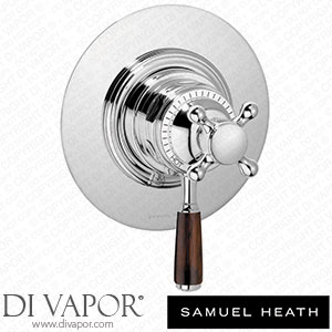 Samuel Heath V261-TW-CP Dual Control Valve Trim Set for V161-Is Thermostatic Valve Spare Parts