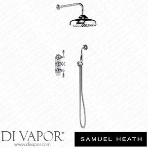 Samuel Heath V2B2XM13-CP 1/2 Concealed Thermostatic Shower - 2 Flow Controls Spare Parts