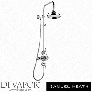 Samuel Heath V2K1CC8-CP Exposed 3/4 Thermostatic Shower Set - 2 Flow Controls Spare Parts